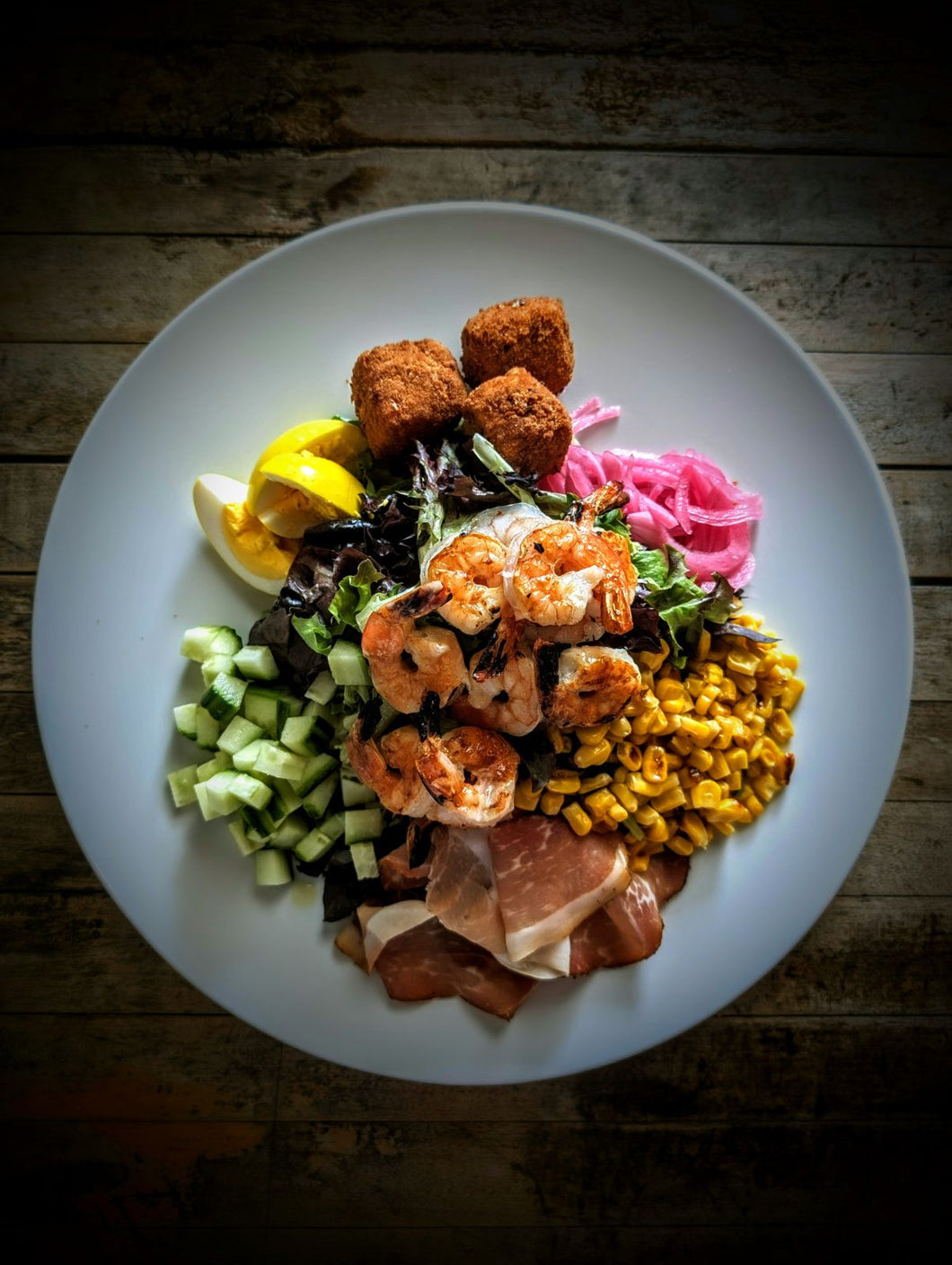 Shrimp Cobb Salad Sunday Take-Home dinner